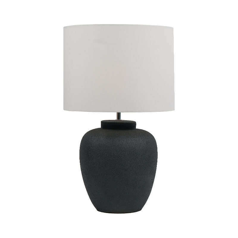 Ceramic jar retro bagong chinese style bedside table lamp