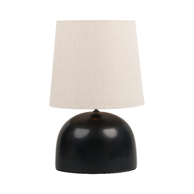 Malaking simpleng ceramic round bottom table lamp