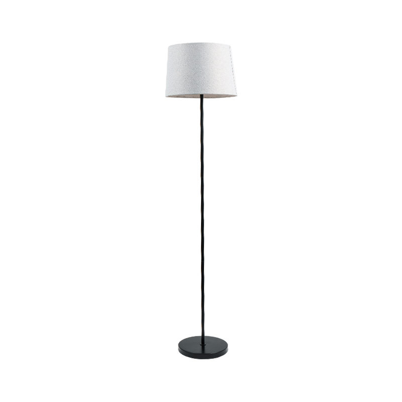 Tela ng Tela ng Straight Pole Lighting Floor Lamp