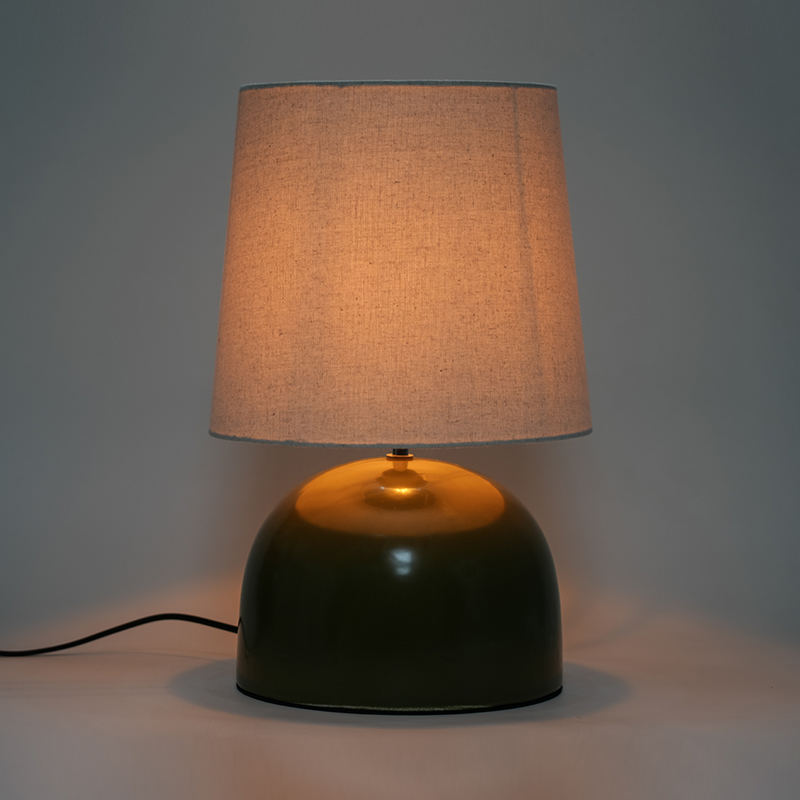 Malaking simpleng ceramic round bottom table lamp