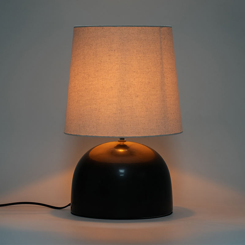 Malaking simpleng ceramic round bottom table lamp