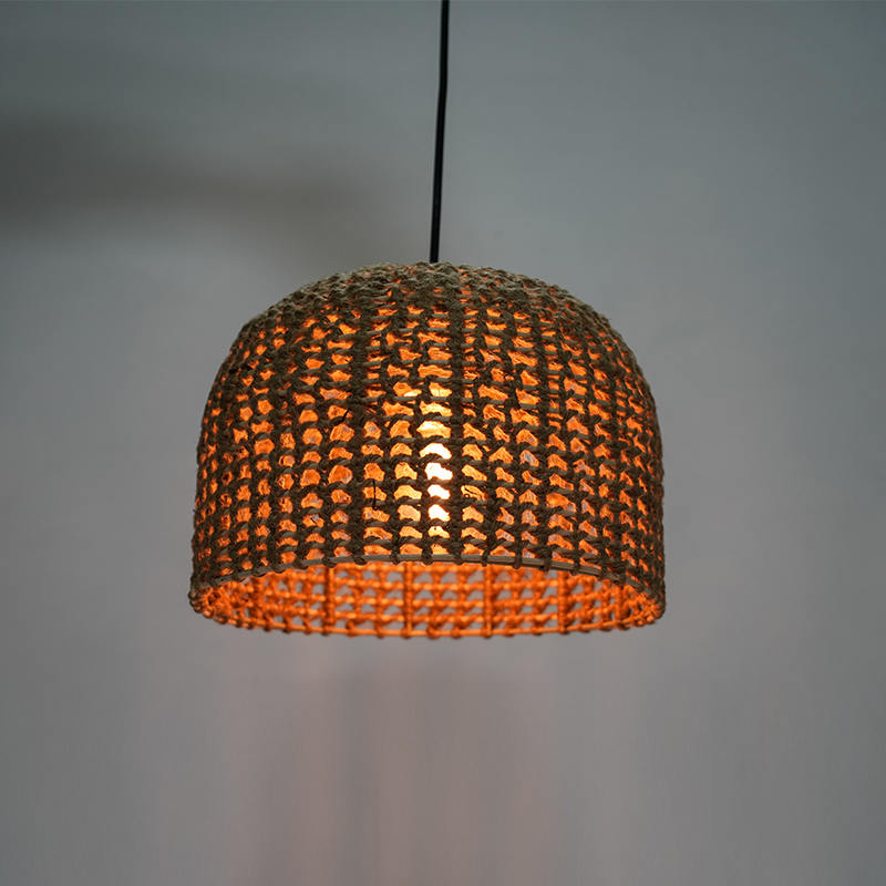 Rattan Retro Hotel at B&B Chandelier (Hemp Rope Weaving)