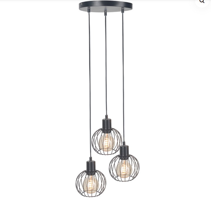 Ano ang epekto ng tatlong ulo na lantern iron chandelier na dalhin sa espasyo sa bahay?